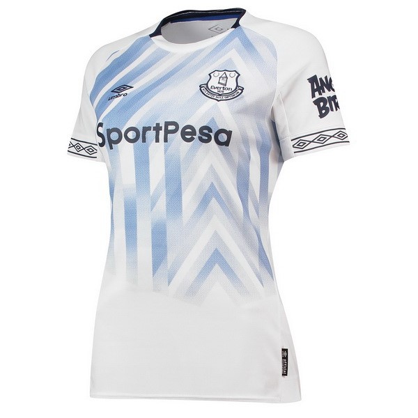 Everton Trikot Ausweich Damen 2018-19 Blanco Fussballtrikots Günstig